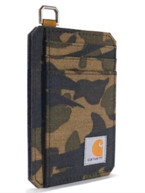 Carhartt Nylon Duck Front Pocket Wallet- Camo